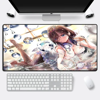 Liels Anime Meitene Piemītošo Quintuplets peles paliktnis Datorspēļu Otaku Kawaii XL Peles Paliktņa Karikatūra 60x30cm Datora Tastatūru Mat