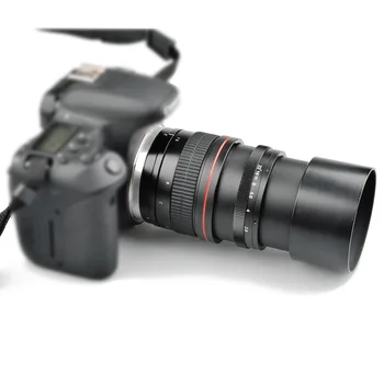 Lighdow 135mm F2.8 Telefoto Prime Objektīvu Canon EOS 1300D 6D 6DII 7DII 77D 760D 800D 60D 70D 80D 5DIV 5DIII Nikon spoguļkameras