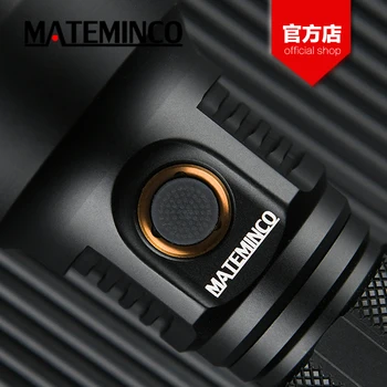 MATEMINCO MT35 Mini Luminus SST40 2400LM 875m USB Type C Uzlādējams LED Lukturītis Laternu pašaizsardzība lielos attālumos Mest