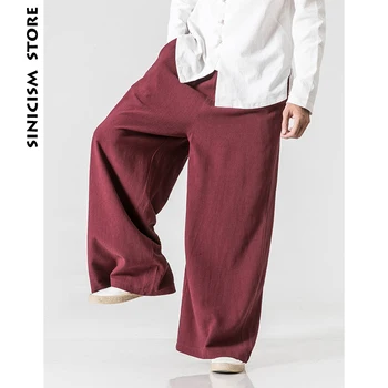 MrGoldenBowl Veikalā Taisni Vīriešu Bikses Vīriešu Streetwear Cietā Melnā Harēma Bikses Vīriešu Harajuku Augstas Kvalitātes Bikses Plus Lieluma 2020