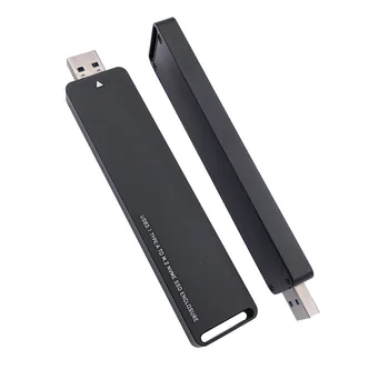 NVME Gadījumā Būra M. 2 SSD Gadījumā M. 2 USB Adapteri SSD M2 SSD LODZIŅĀ Kameras USB 3.1 Tipa A PCI-E M. 2 NVME Mobilo Cieto Disku Lieta