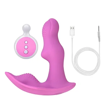 OLO Valkājamas Vibrators Bezvadu Tālvadības Dildo Vibratoru Erotiska Seksa Rotaļlietas Sievietēm Sieviešu Masturbator Klitora Stimulators 10 Ātrumi