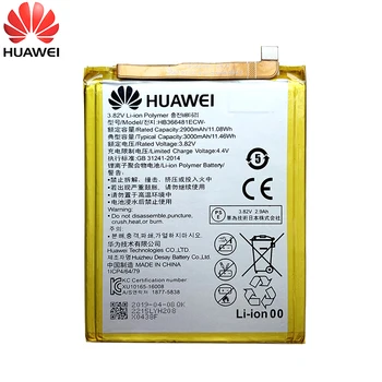 Oriģinālā Huawei P9 P10 Lite Godu 8 9 Lite 9.i 7C 5C 7.A Baudīt 7S 8 8E Nova Lite 3E GT3 HB366481ECW 3000mAh Akumulators