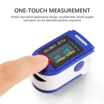 Oxymetre Pirksta Asins Skābekļa Piesātinājumu Sirdsdarbības ātruma Noteikšanas Oximeter OLED Digitālā Ekrāna Oximeter Medicīnas