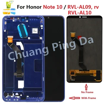 Par Huawei Honor, Ņemiet vērā, 10 Note10 LCD Displejs Ar Touch Screen Digitizer Montāža Nomaiņa Godu ņemiet vērā, 10 lcd RVL-AL10