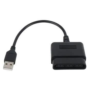 Par PS2 USB 20 20 KABELIS PS2 Kontrolieris uz PS3, PC USB Adapteri Pārveidotājs Kabelis Kursorsviru, Gamepad, lai Dators