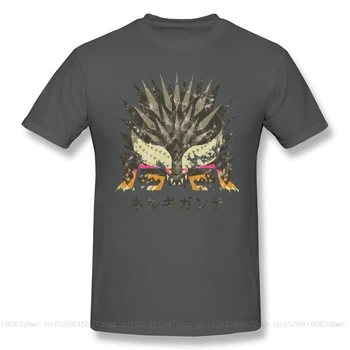 Pasaules Nergigante Kanji Drukāt Jauno Vasaras Kokvilnas Funny T Krekli ar Īsām piedurknēm T-krekls monster hunter ARPG PS4 SPĒLES SPĒLĒTĀJS