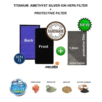 Pielāgots filtrs HEPA filtru nomaiņa 400*295*30mm gaisa attīrītājs REDMOND H13RAC-3706S, lai filtrētu PM2.5,smaku