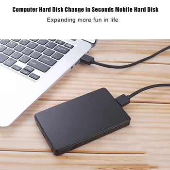 Portatīvo Ārējo cieto DISKU, Enclousure USB 3.0 atmiņas Ierīces 2.5 Collas ND998