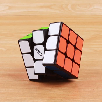 QiYi MoFangGe Qiyi DV Sērijas 3x3x3 Magnētisko Magic Cube Profesionālās Cube Puzzle Stickerless Magnēti, Qiyi M S Ātrumu Cube 3x3