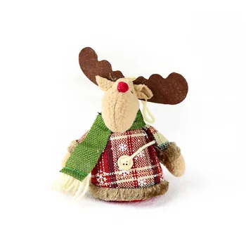 Radošā Sniegavīrs Santa Claus Elk Plīša Rotaļlietas Ziemassvētku Lelles Rotājumi Ziemassvētku Un Jaunā Gada Dāvanas Bērniem