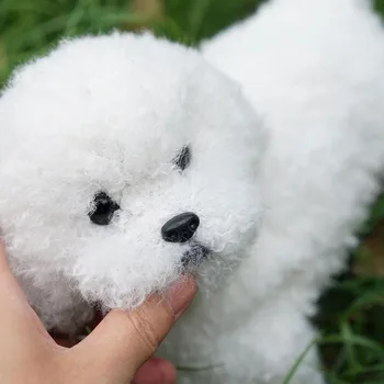 Reāli Plīša Teddy Suņu Lelle Simulācijas Suns Pildījumu Dzīvnieku Rotaļlietas, Pet Mīļotājiem Simulācijas Modelis, Rotaļlietas Bērniem