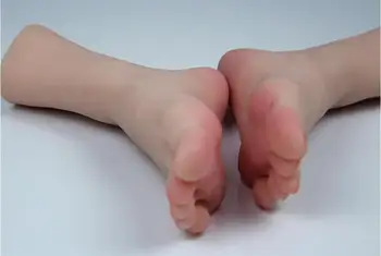 Reālistiska Manekena Lelles kājas skelets, pirkstiem var darīt fiksēta kustība, silikona modelēšana kāju modelis