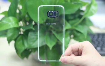 SAMSUNG Oriģināls Skaidrs, Aizmugurējā Stikla Vāciņš Akumulatora Durvju Nomaiņa Case For Samsung Galaxy S7 G9300 S7 Malas G9350 Atpakaļ uz Lietu