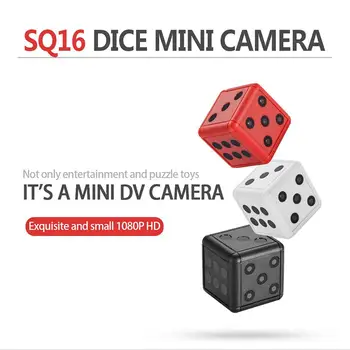 SQ16 Fotokameras 1080P HD Mini Kameras Dice Cam HD Kustības Video Novērošanas Videokamera Rīcības Nakts Redzamības Ieraksti