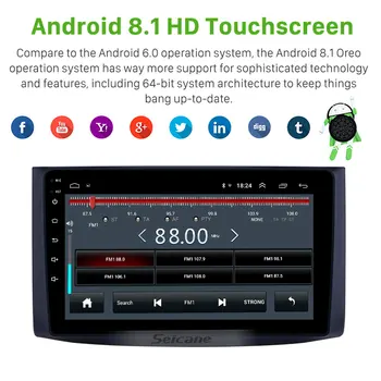 Seicane Android 8.1 Auto GPS Radio Multimediju Atskaņotāju 2006-2019 Chevrolet chevy Aveo/Lova/Captiva/Epica/RAVON Nexia R3/Gentra