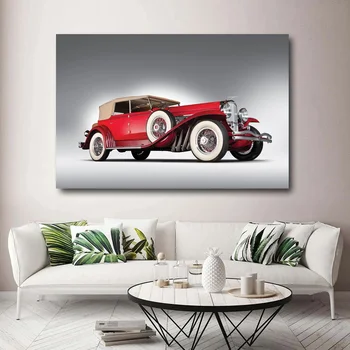 Sienas Māksla Mājās Apdare Audekla Gleznas Bentley Luksusa Vintage Automašīnu Attēlus HD Izdrukas Modernās Moduļu Plakāts Dzīvojamā Istaba