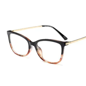 Sieviešu Kaķa Acs Briļļu Rāmji Modes Skaidrs, Brilles Dāmas Retro Brilles Zīmola Dizainere Skaidrs, Lēcas, Briļļu Vienkāršā Brilles