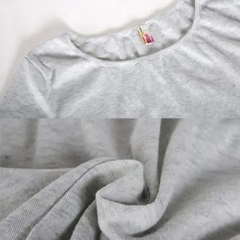 Sieviešu Vasaras Kokvilnas Maisījums Elpojošs T-krekls ar garām Piedurknēm Nabas Tukša Crop Topi Sexy Gadījuma Stāvēt Kakla Augstas Kvalitātes