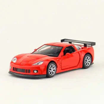 Simulācijas 1:36 Corvette C6 sakausējuma auto modeli,die-cast metāla durvis, pavelciet atpakaļ bērnu rotaļu modeli,zēns dzimšanas dienas dāvanu,bezmaksas shippin