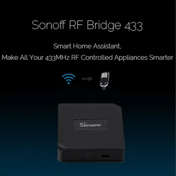 Smart Home Automation Sonoff RF Tilta WiFi 433 MHz Universālais Slēdzis Saprātīga Domotica Wi-Fi RF Tālvadības Kontrolieris