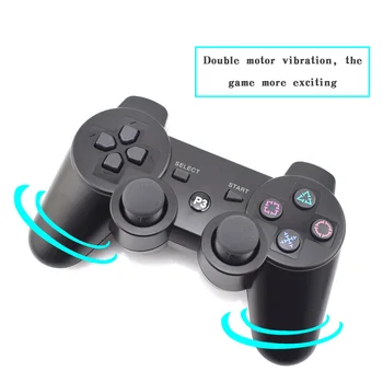 Sony Playstation3 PS3 Kontrolieris Bezvadu Bluetooth Gamepad Kursorsviru, Lai Mando PS3/ PC spēļu vadāmierīces Controle