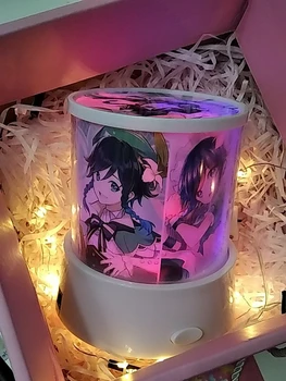Spēli Cosplay Genshin Ietekmes DIY Gaismas Anime Piederumi Projekcijas Lampa Projekts Ir 2021. Jauno Gadu Dzimšanas dienas Dāvana Bērniem Atpūta Rotaļlietas