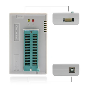 Sākotnējā JAUNĀKĀS minipro TL866II Plus USB Universālā programmētājs+10 vienības IC Adapteri ātrgaitas angļu rokasgrāmata