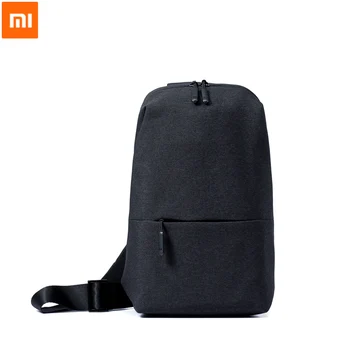 Sākotnējā Xiaomi Atpakaļ Sling Bag Poliestera Atpūtas Krūtīs Pack Maza Izmēra Plecu Tips Unisex Mugursomu Crossbody Soma 4L