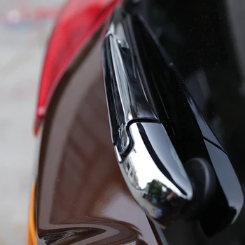 Toyota Corolla Krusta SUV 2020. GADAM ABS Chrome Aizmugurējā Loga sētnieka Roku Asmens Vāciņš Melns Pārklājums Rotāt Molding 3 gab