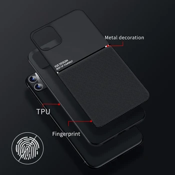 Tālruņa Aizsardzība Triecienizturīgs Telefona Lietā Par iPhone 12 11Pro 11 X XR XS Max 7 8 6S Plus Soft TPU Silikona Ādas Vāciņu Aizmugurējo Vāciņu