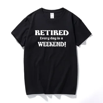 Vasaras top tshirt Pensionāriem Pensijas Dāvanu Smieklīgi, Pieaugušo, Vīriešu T Krekls kokvilnas ar Īsām Piedurknēm t-krekls Gadījuma tee kreklu homme