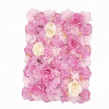 WICCA 40X60cm Mākslīgās Zīda Rožu Hydrangea Ziedu Sienas, Kāzu Dekorēšana Fona Paneļi kāzu Dienā Puse Dekori Viltus Ziedi