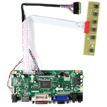 Yqwsyxl Kontroles padomes Monitoru Komplekts LP156WH2-TLA1 LP156WH2(TL)(A1) HDMI+DVI+VGA LCD LED ekrānu Kontrolieris Valdes Vadītāja