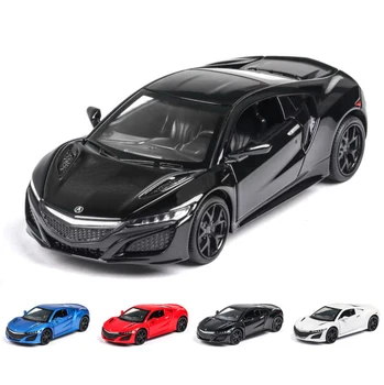 1:32 classic Acura NSX Diecasts & Rotaļu automobiļi Automašīnas Modelis Ar Skaņas un Gaismas Savākšanas Automašīnas Rotaļlietas Zēns Bērniem Dāvanu