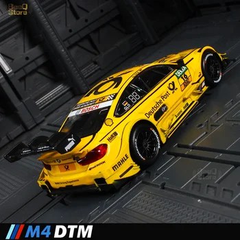 1:43 Lējumiem Sakausējuma Auto Modelis Rotaļlietas M4 DTM Sacīkšu Superauto Rotaļlietas Displejs Bor Cae Lējumiem Modle Simulācijas Bērniem Dāvanu