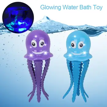 1 GAB. Karikatūra Vannas Rotaļlietas Dzīvnieku astoņkāji Klasiskās Bērnu Ūdens Rotaļu Zīdaiņu Peldēt, elektriskās Rotaļlietas Bērniem