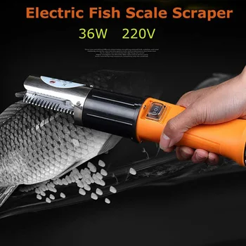1 Gab. Elektriskās Zivis Scaler Zvejas Skēleri Tīru Noņemšanas Tīrāku Atkaļķotājs Ūdensizturīgs J2Y
