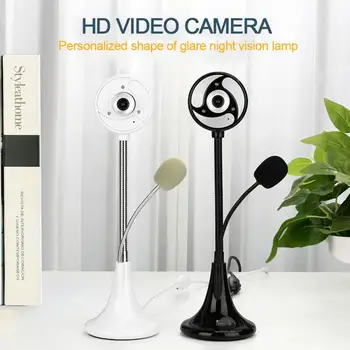 1080P HD Webcam Web Kamera Ar iebūvētu Mikrofonu USB Disku-bezmaksas Video Zvanu, Web Cam, Lai PC Datora Mac Klēpjdatoru Desktop