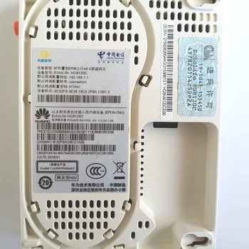 10pcs/Daudz Bezmaksas piegāde Atjaunotas Huawei HG8120C Jaunu Modeli 2FE EPON XPON GPON Termināļa Optisko Šķiedru ONU ONT Modemu FTTH Eng OS