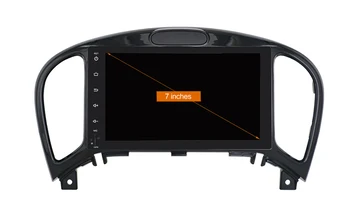 2 Din Android 10.0 2G+32G Auto Radio Multimediju Stereo Atskaņotāju Nissan Juke YF15 2004-2016 Wifi BT DAB OBD Carplay Kameras GPS