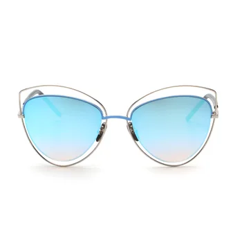 2018 Liels Stiepļu Cat Eye Rāmja Saulesbrilles Modes Briļļu, Vintage, Retro, Saules Brilles Sievietēm, Vīriešiem Zīmola Dizainere UV400 oculos de sol