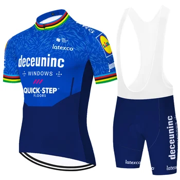 2019 RED Quickstep Riteņbraukšanas komanda jersey 12.D velosipēdu bez piedurknēm, šorti kopums Quick Dry Velo apģērbs vasaras ropa ciclismo hombre