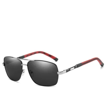 2020 Vīrieši Vintage Modes Izmēģinājuma Polarizētās Saulesbrilles Klasisks Zīmols, Saules Brilles Pārklājuma Objektīvs Braukšanas Briļļu okulary zonnebril