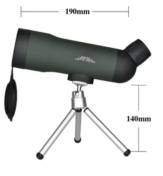 20x50 Smērēšanās Jomu Mini Monokulāri Teleskopu Tālummaiņas Kempings Medību Smērēšanās Optika Kompakts, Kabatas Izmēra Lupa Ar Statīvu