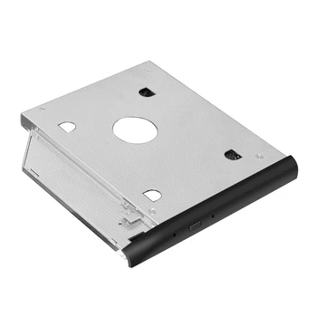 2nd HDD, SSD cieto disku caddy HP EliteBook 2530p 2540p ar slīpā mala