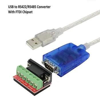 3.2 ft/1M USB 2.0 RS-485 RS-422 DB9 COM Seriālā Porta Ierīci Converter Adaptera Kabeli, Atbalsta Windows 10, 8, 7, XP un Mac