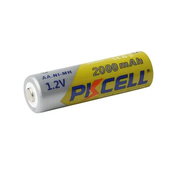 32Pcs/8Cards PKCELL AA Uzlādējamas Baterijas NIMH 1,2 V 2A Uzlādējams Bateria Nekustamo Augstas Jaudas Fotokameras