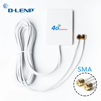 4G LTE Antenas 3G 4G Ārējā Antena SMA Connetcor par Huawei WiFi Rotuter 3G 4G LTE Modema Maršrutētāja Antenu, ar 3m kabeli