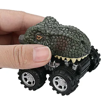 4GAB Bērniem Kolekcionējamus Gudrs Simulācijas Dzīvnieku Dinozaura Modelis Transportlīdzekļa Rotaļlietu Mini Pull Atpakaļ, Automašīnu Zēns, Rotaļlietas, Bērnu Auto Rotaļlietas, Dāvanu